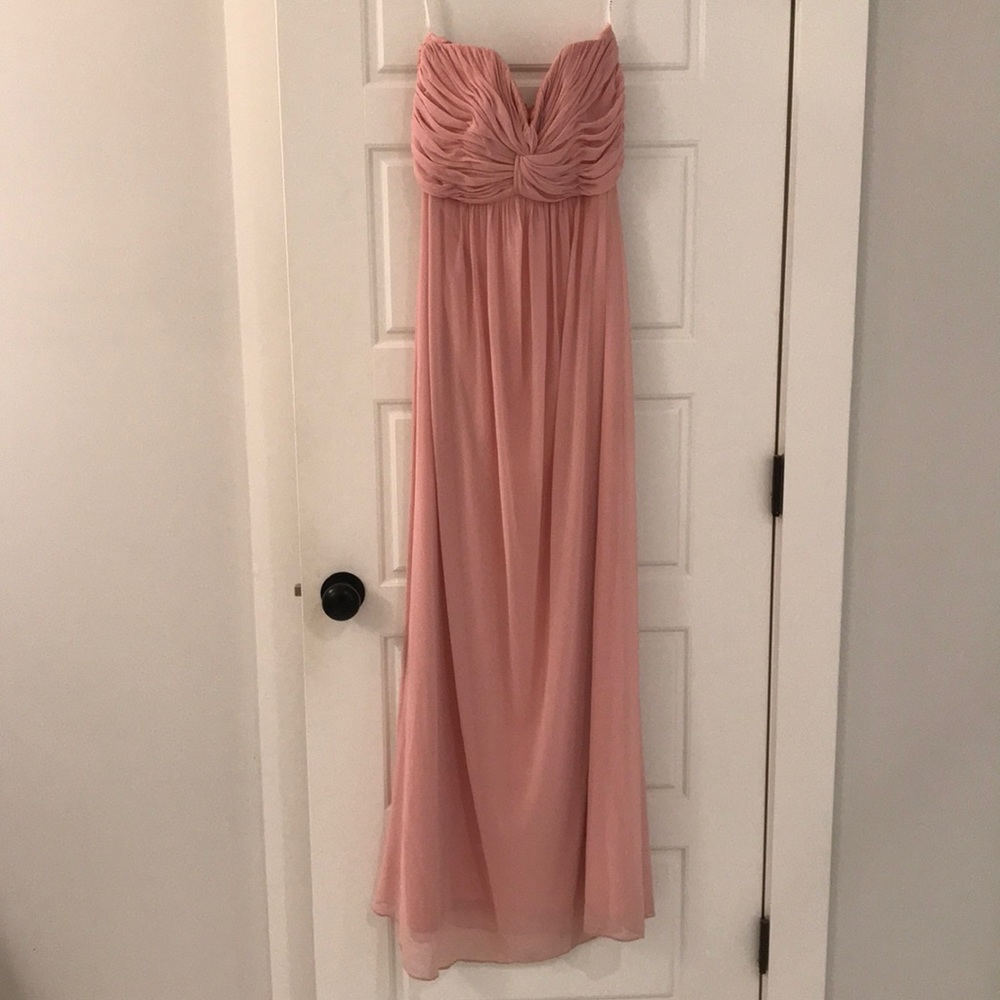 Blush Pink Bridesmaid’s Dress